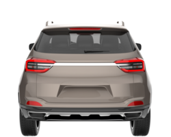 realistisk sUV isolerat på transparent bakgrund. 3d tolkning - illustration png