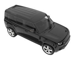 realistisk sUV isolerat på transparent bakgrund. 3d tolkning - illustration png