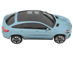 realistisk sUV isolerat på transparent bakgrund. 3d tolkning - illustration png