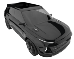 Realistic SUV isolated on transparent background. 3d rendering - illustration png