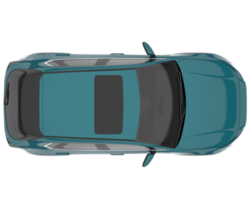 suv réaliste isolé sur fond transparent. rendu 3d - illustration png