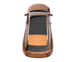 Realistic SUV isolated on transparent background. 3d rendering - illustration png