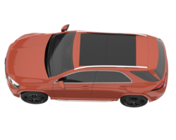 realistisk sUV isolerat på transparent bakgrund. 3d tolkning - illustration png