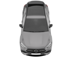 Realistic SUV isolated on transparent background. 3d rendering - illustration png