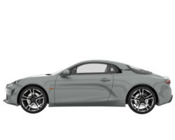 carro esporte isolado em fundo transparente. renderização 3D - ilustração png