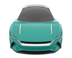 voiture de sport isolée sur fond transparent. rendu 3d - illustration png