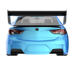 carro esporte isolado em fundo transparente. renderização 3D - ilustração png