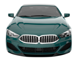 Sport car isolated on transparent background. 3d rendering - illustration png