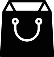 Ilustración de vector de bolsa de compras en un fondo. Símbolos de calidad premium. Iconos vectoriales para concepto y diseño gráfico.