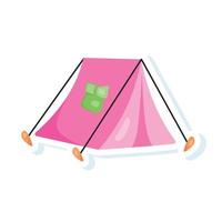 Trendy Camp Concepts vector