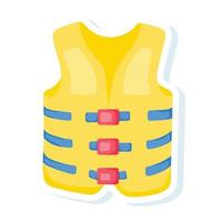 Trendy Life Jacket vector