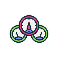 speedometer icon for your website, mobile, presentation, and logo design. vector