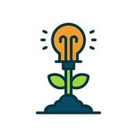 growth mindset icon for your website, mobile, presentation, and logo design. vector