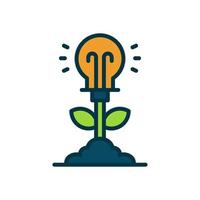 growth mindset icon for your website, mobile, presentation, and logo design. vector