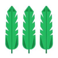 ilustración de hojas verdes. vector de naturaleza de alta calidad.