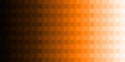 Orange abstract pixel background template. Minimalist colorful pixel design. vector