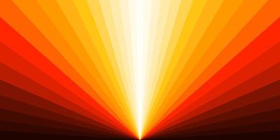 Abstract sunrise background template. Colorful sun ray design graphic. vector