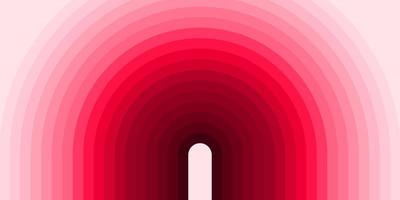 Colorful pink diagonal curve abstract background. Minimal shades line design. vector