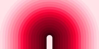 Fondo abstracto de curva diagonal rosa colorido. diseño de línea de tonos mínimos. vector