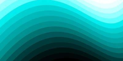 Minimalist teal wave line background template. Abstract curve design vector. vector