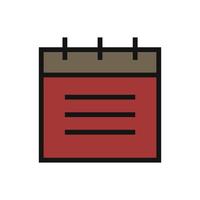 Calendar line icon isolated on white background. Black flat thin icon on modern outline style. Linear symbol and editable stroke. Simple and pixel perfect stroke vector illustration.