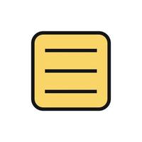 Menu sound line icon isolated on white background. Black flat thin icon on modern outline style. Linear symbol and editable stroke. Simple and pixel perfect stroke vector illustration.