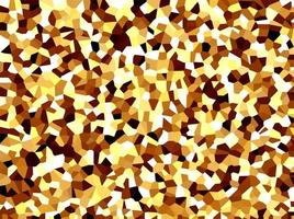 fondo de grieta marrón abstracto. plantilla de diseño abstracto poligonal marrón. vector
