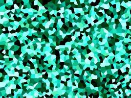 Turquoise broken glass background. Teal abstract crack wallpaper design. vector