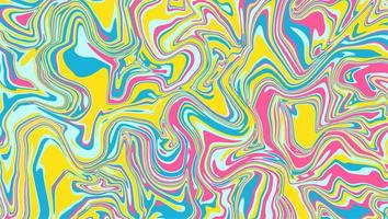 plantilla de fondo de pintura abstracta de onda de colores suaves. diseño de mármol fluido. vector