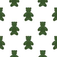 Pattern homemade cookie different taste in pastry biscuit vector