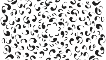 Abstract illustration background with black spots png