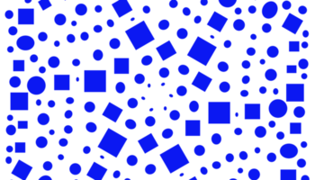 Abstract background with lots of blue random squares png