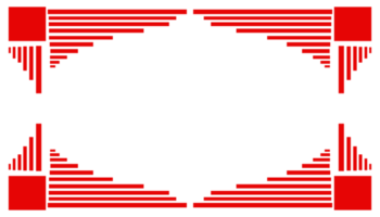 fondo abstracto con un marco rojo png