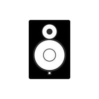 Speaker icon. Design on white background vector