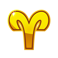 goldener tierkreis widder png