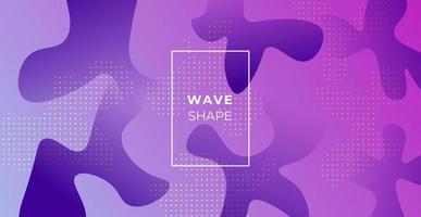 minimal abstract colorful purple liquid color gradient, fluid shape geometric with dots background. eps10 vector