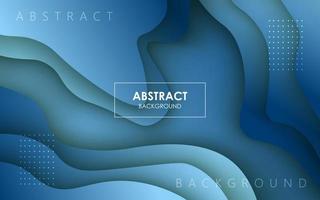 minimal abstract dynamic blue gradient color fluid, liquid wavy shape geometric composition background. eps10 vector