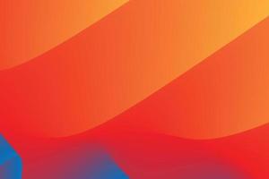 orange gradient wave Abstract background. Modern poster with gradient 3d flow shape. Innovation background design for landing page and computer desktop background. Vector