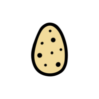 ilustração de ovo de páscoa png
