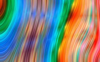 Dynamic color series. Futuristic abstract colorful background. Artistic abstraction with colorful wavy lines. Colorful distorted line textures. Creative multi colored wave line pattern. photo