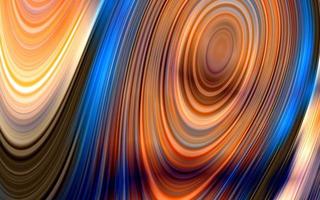 Serie de colores dinámicos. fondo colorido abstracto futurista. abstracción artística con líneas onduladas de colores. coloridas texturas de línea distorsionadas. patrón de línea de onda multicolor creativo. foto