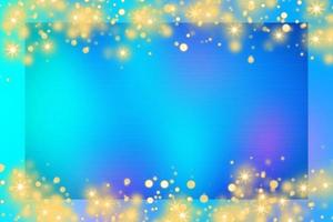 Colorful gradient background with colorful frame and bokeh or orange glitter light decoration. Colorful card design background. Colorful decorative background. photo