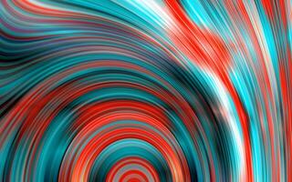 Dynamic color series. Futuristic abstract colorful background. Artistic abstraction with colorful wavy lines. Colorful distorted line textures. Creative multi colored wave line pattern. photo