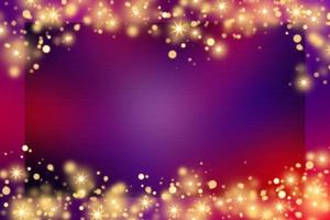 Colorful gradient background with colorful frame and bokeh or orange glitter light decoration. Colorful card design background. Colorful decorative background. photo