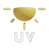 UV light on transparent background png