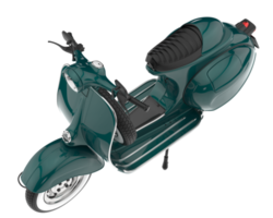 Motorrad isoliert auf transparentem Hintergrund. 3D-Rendering - Abbildung png