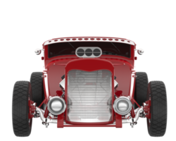 Modern car isolated on transparent background. 3d rendering - illustration png