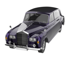 voiture moderne isolée sur fond transparent. rendu 3d - illustration png