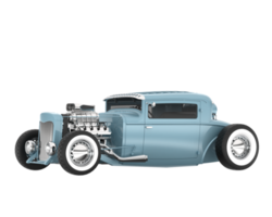 Modern car isolated on transparent background. 3d rendering - illustration png