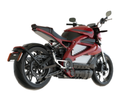 Motorcycle isolated on transparent background. 3d rendering - illustration png